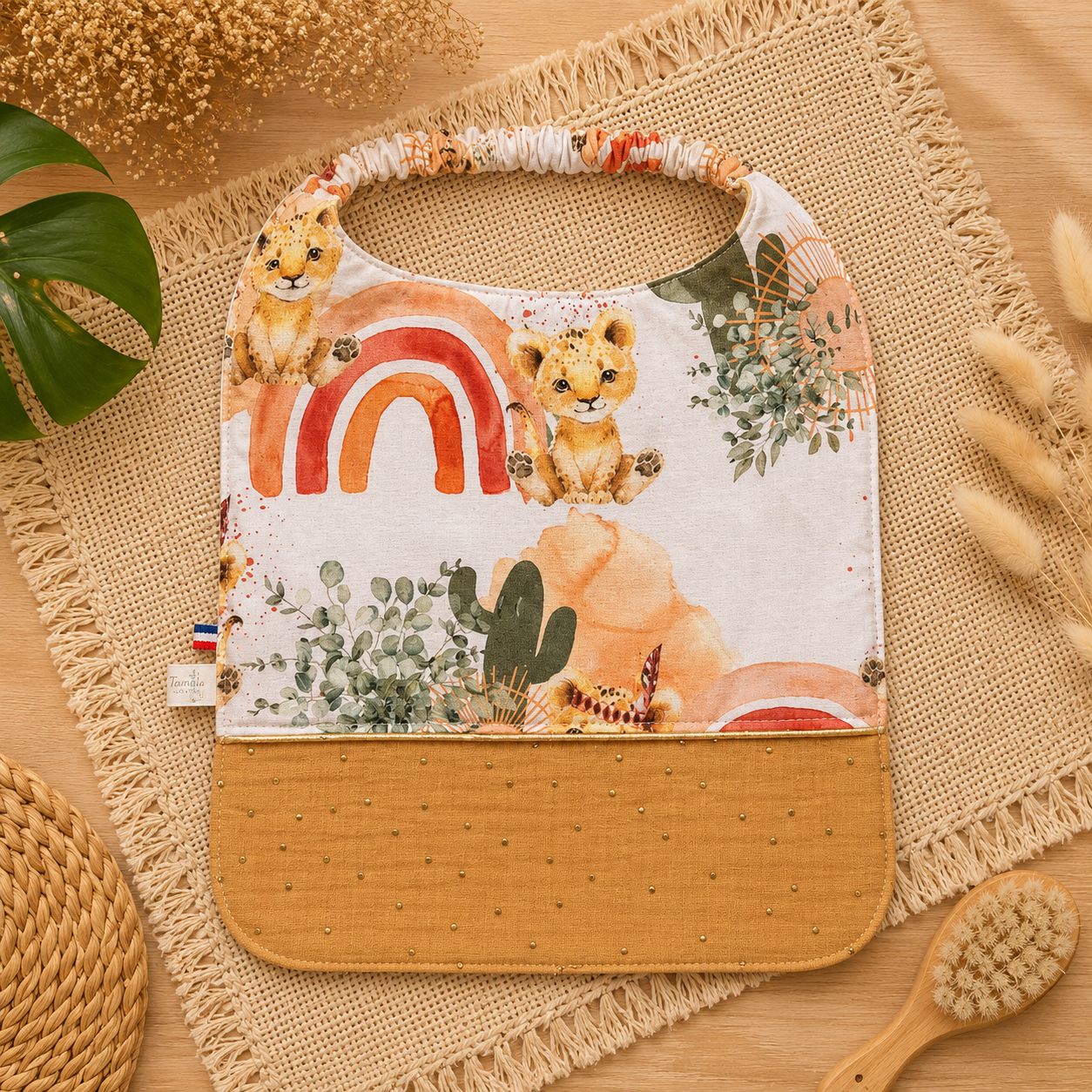 Serviette élastiquée personnalisable