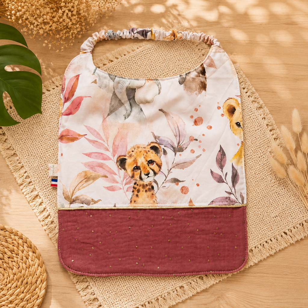 Serviette élastiquée personnalisable