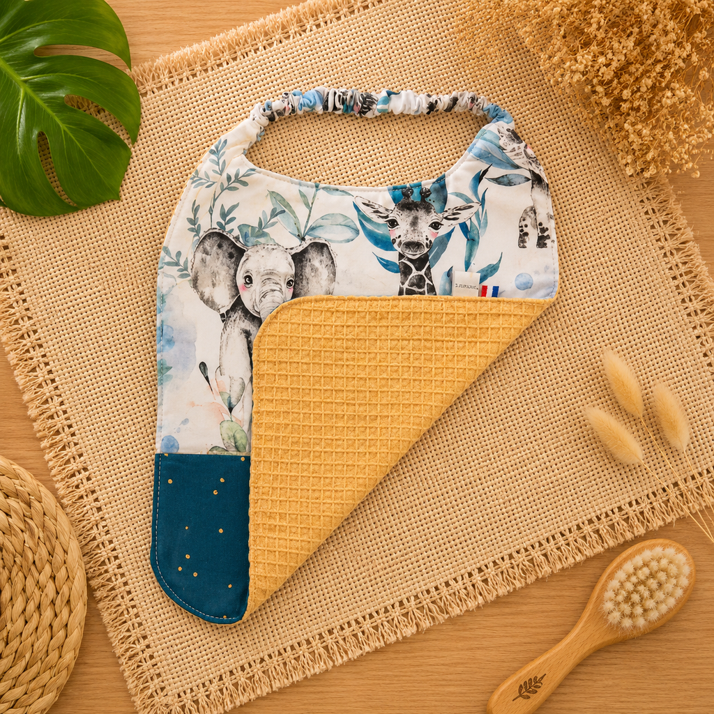 Serviette élastiquée personnalisable