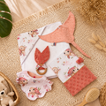 Cape de bain bébé personnalisable