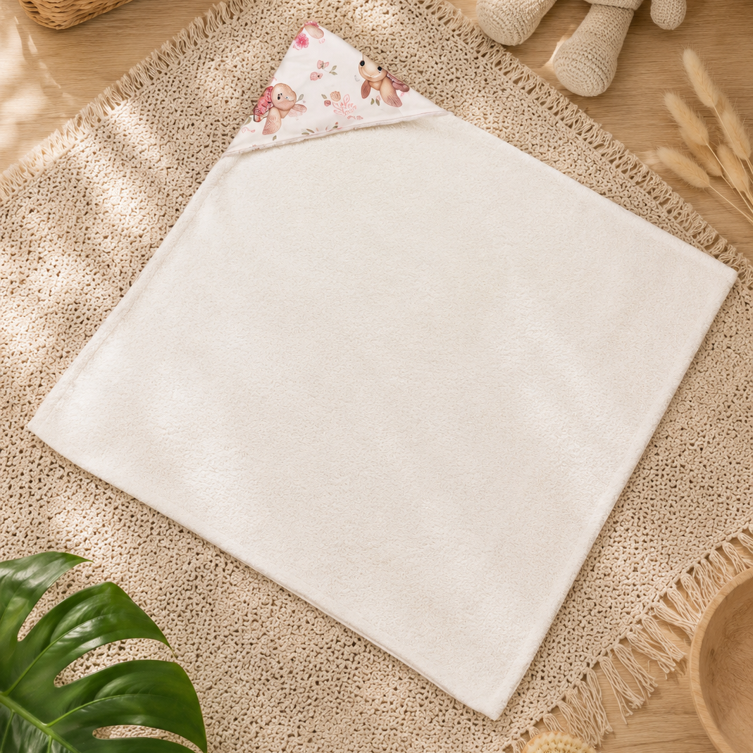 Cape de bain bébé personnalisable