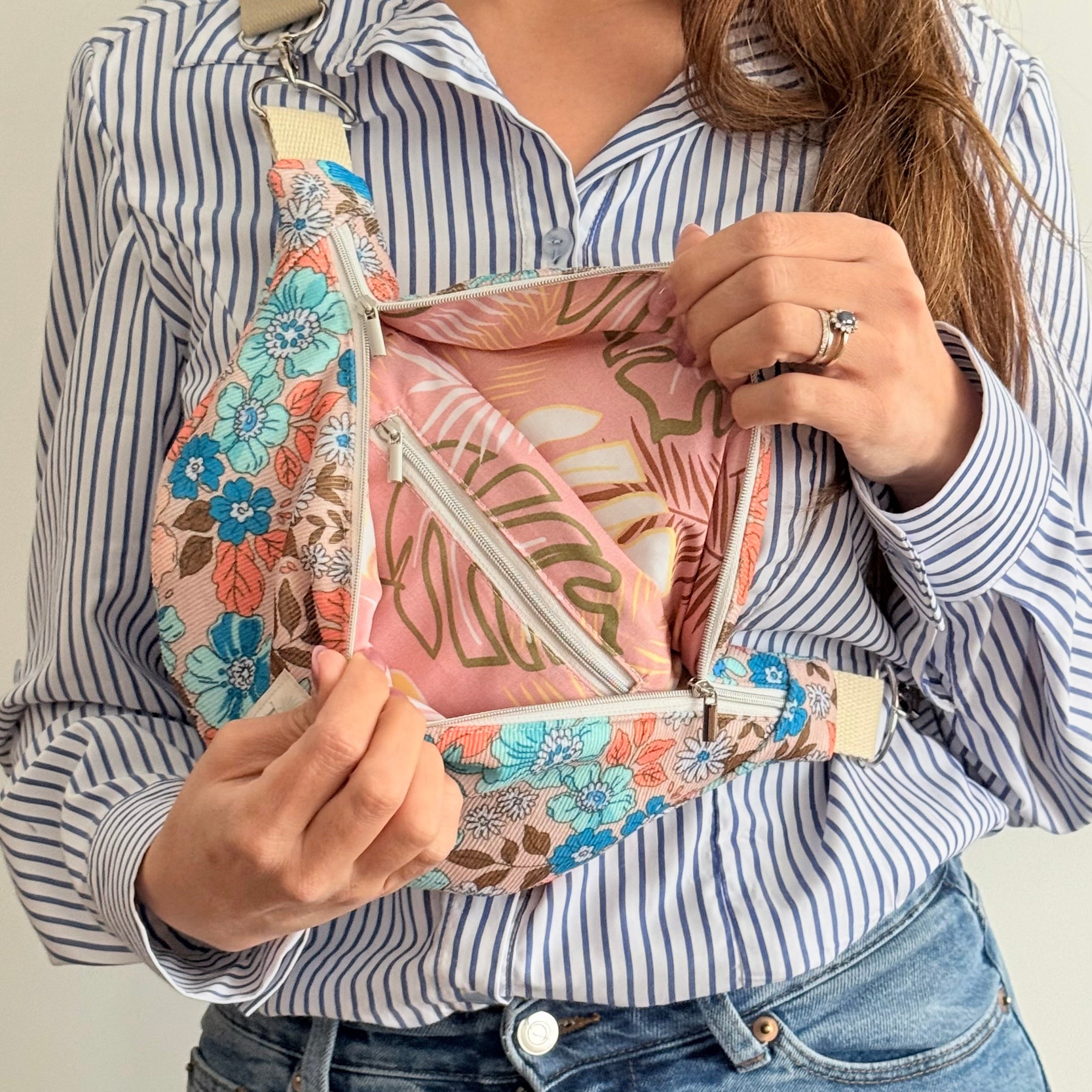 Sac banane à motifs - 100% personnalisable