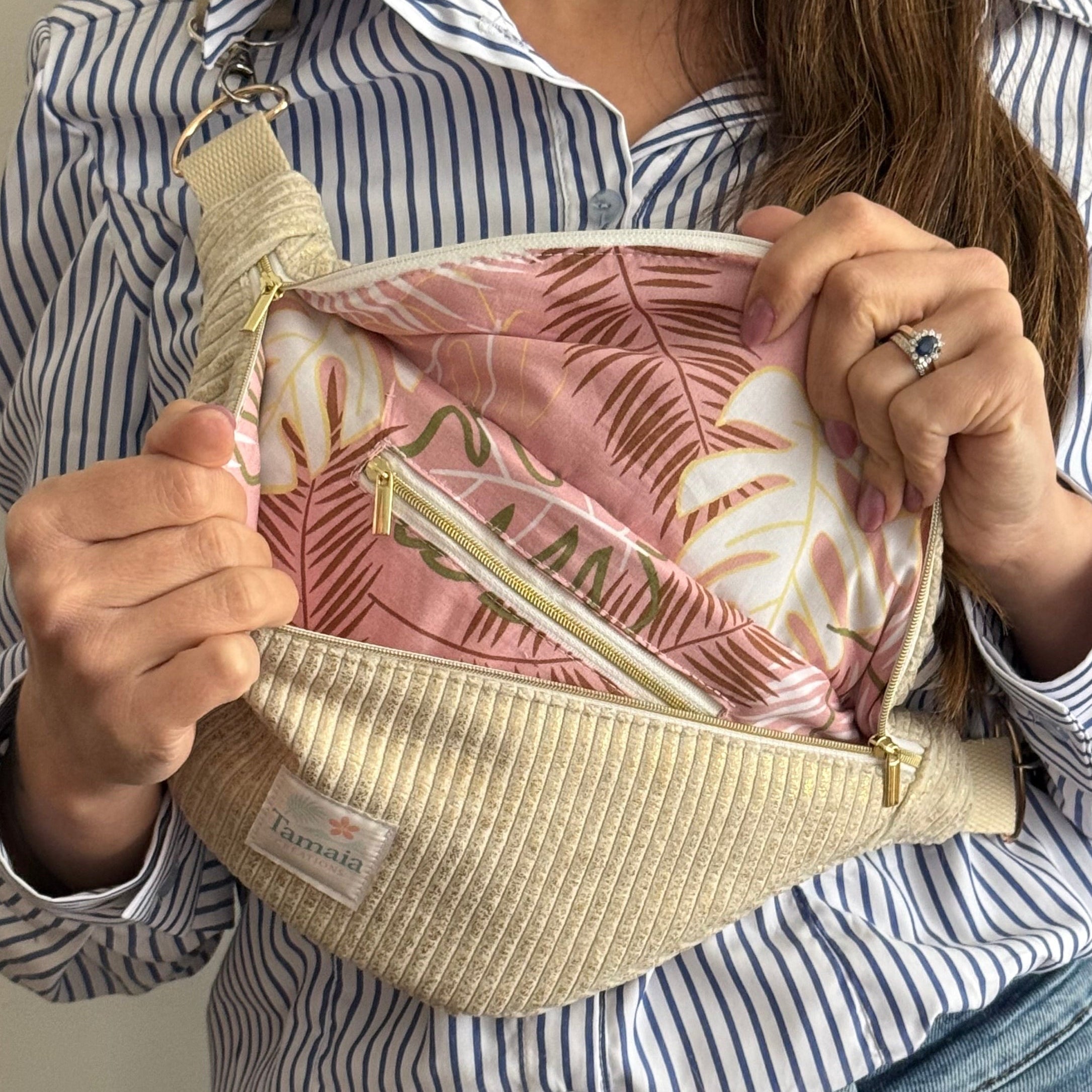 Sac banane pailleté - 100% personnalisable