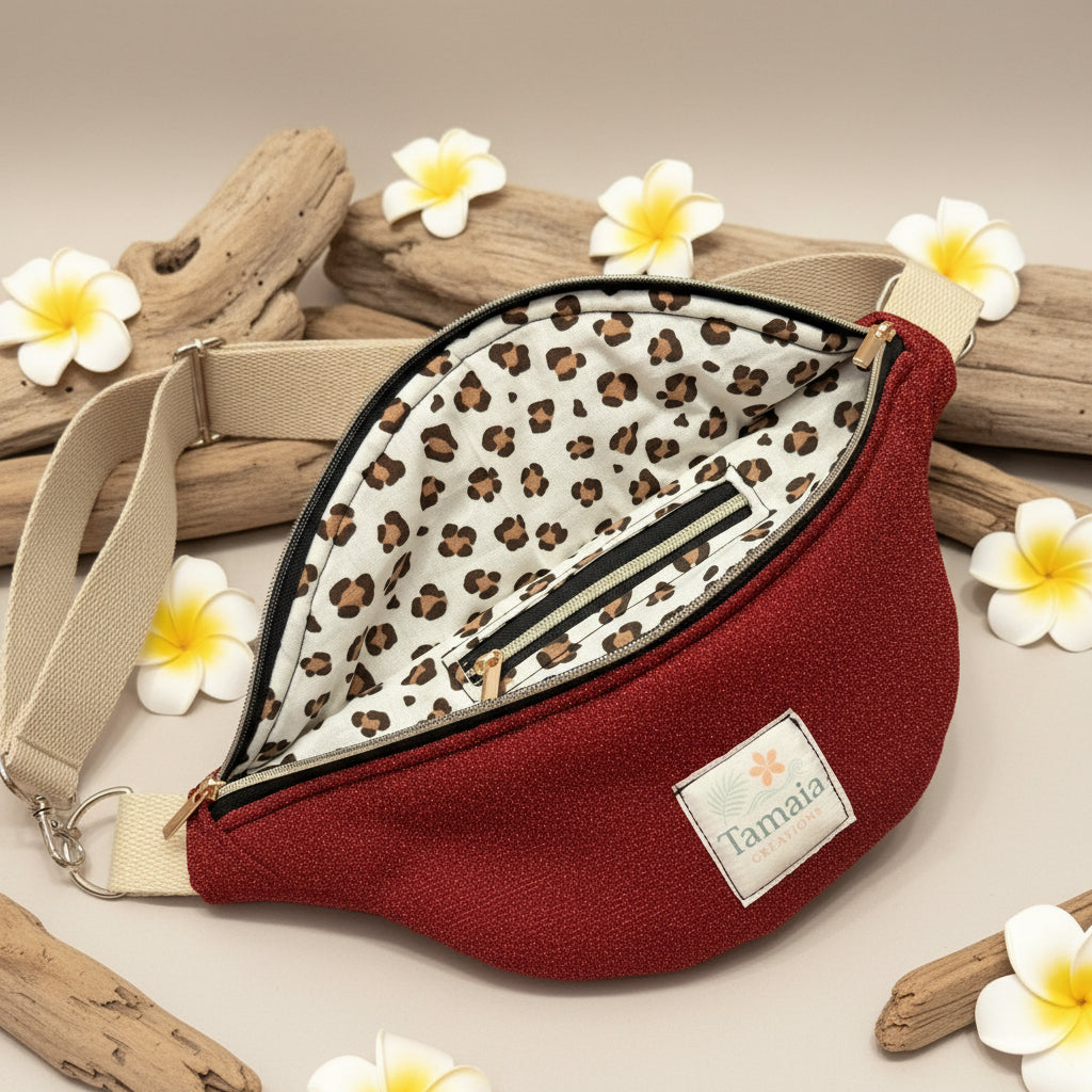 Sac banane pailleté - 100% personnalisable